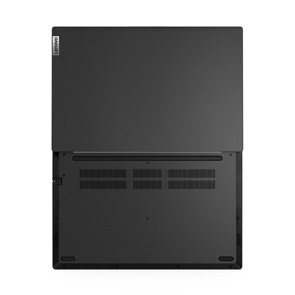 Vista posteriore del notebook Lenovo V15 G2 15.6'' FullHD incluso nel Bundle con Monitor e Docking, ideale per lavoro e connettività estesa. Vista posteriore del notebook Lenovo V15 G2 15.6'' FullHD incluso nel Bundle con Monitor e Docking, ideale per lavoro e connettività estesa.